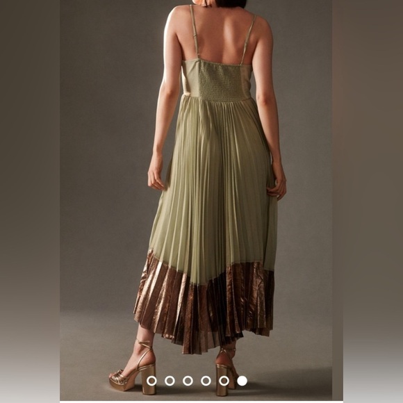 Anthropologie Size S Petite Verb by Pallavi Singhee Corset Embellished Dress NEW - Picture 3 of 9